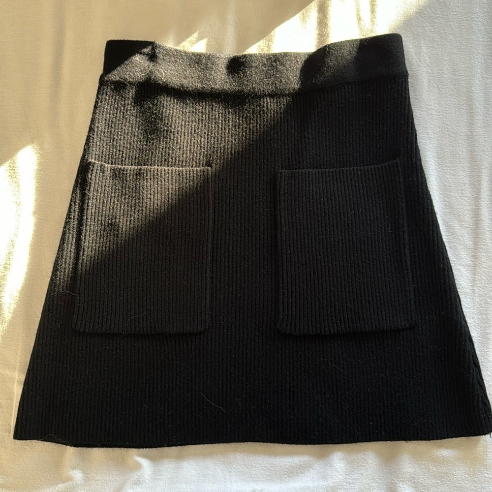 Zara Stretch Knit Mini Skirt